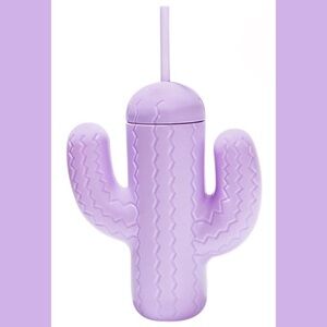 NEW Purple Cactus Shaped Tumbler from Pink Sky